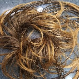 Real hair pony tail design
